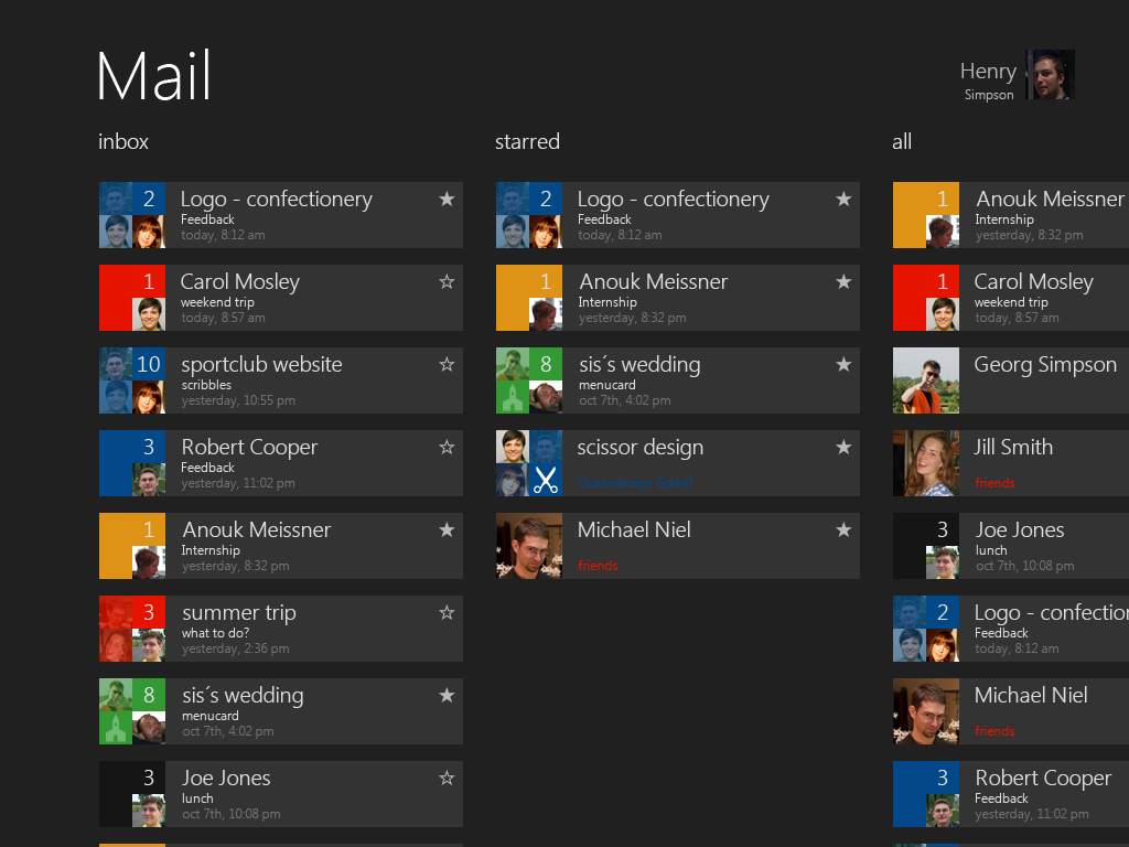Windows 8 Re-Mail